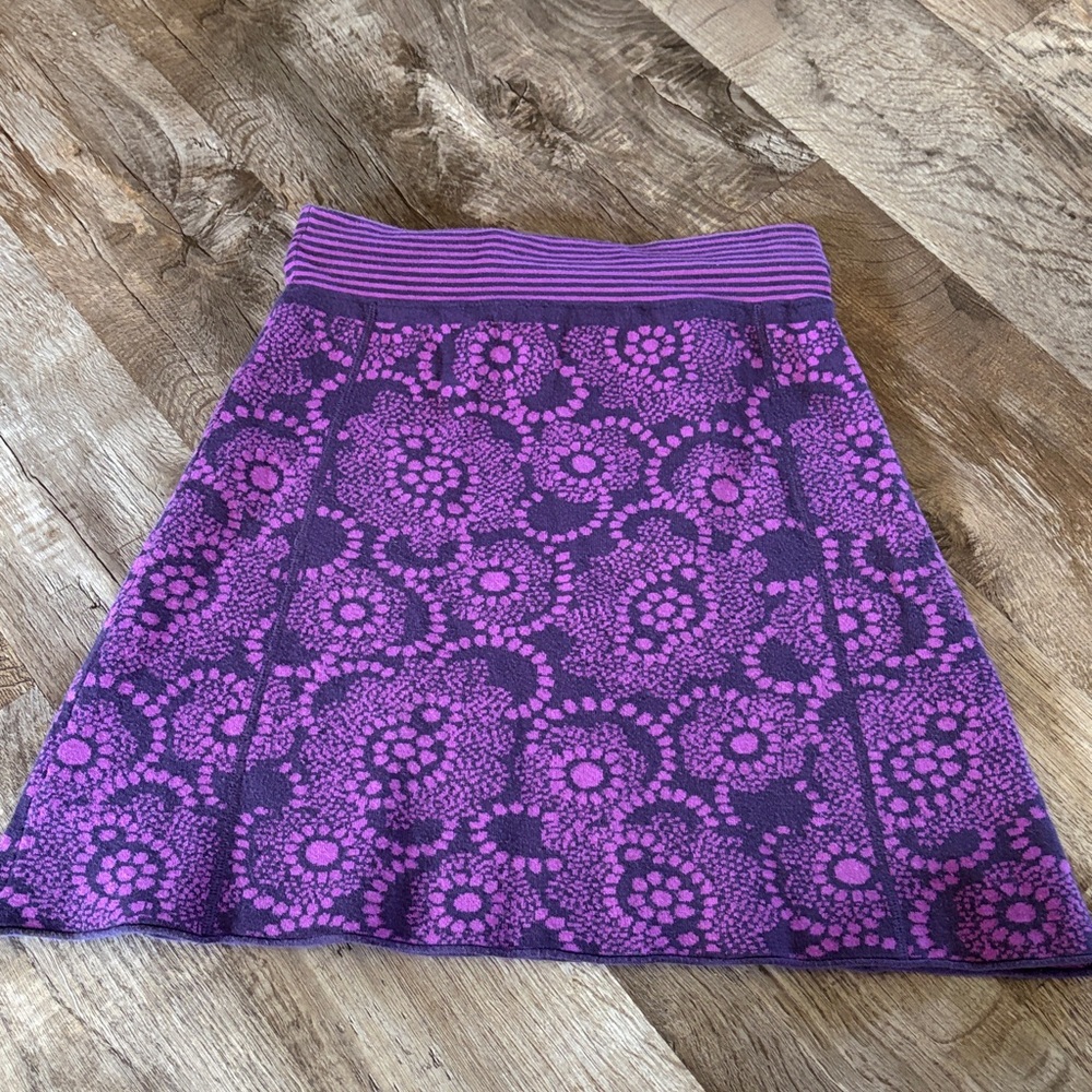 Title Nine Purple knit skirt